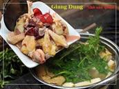 Lẩu gà ngải cứu